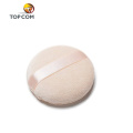 round cosmetic sponge applicator with bag cotton powder puff